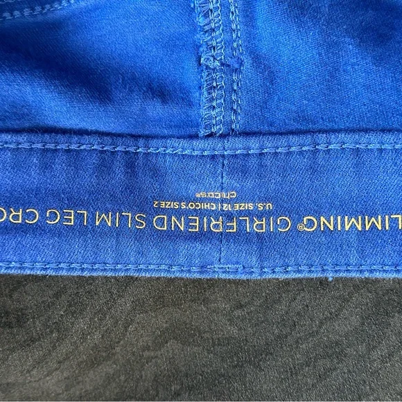 So slimming slim leg crop Chicos size 2 - Picture 4 of 4